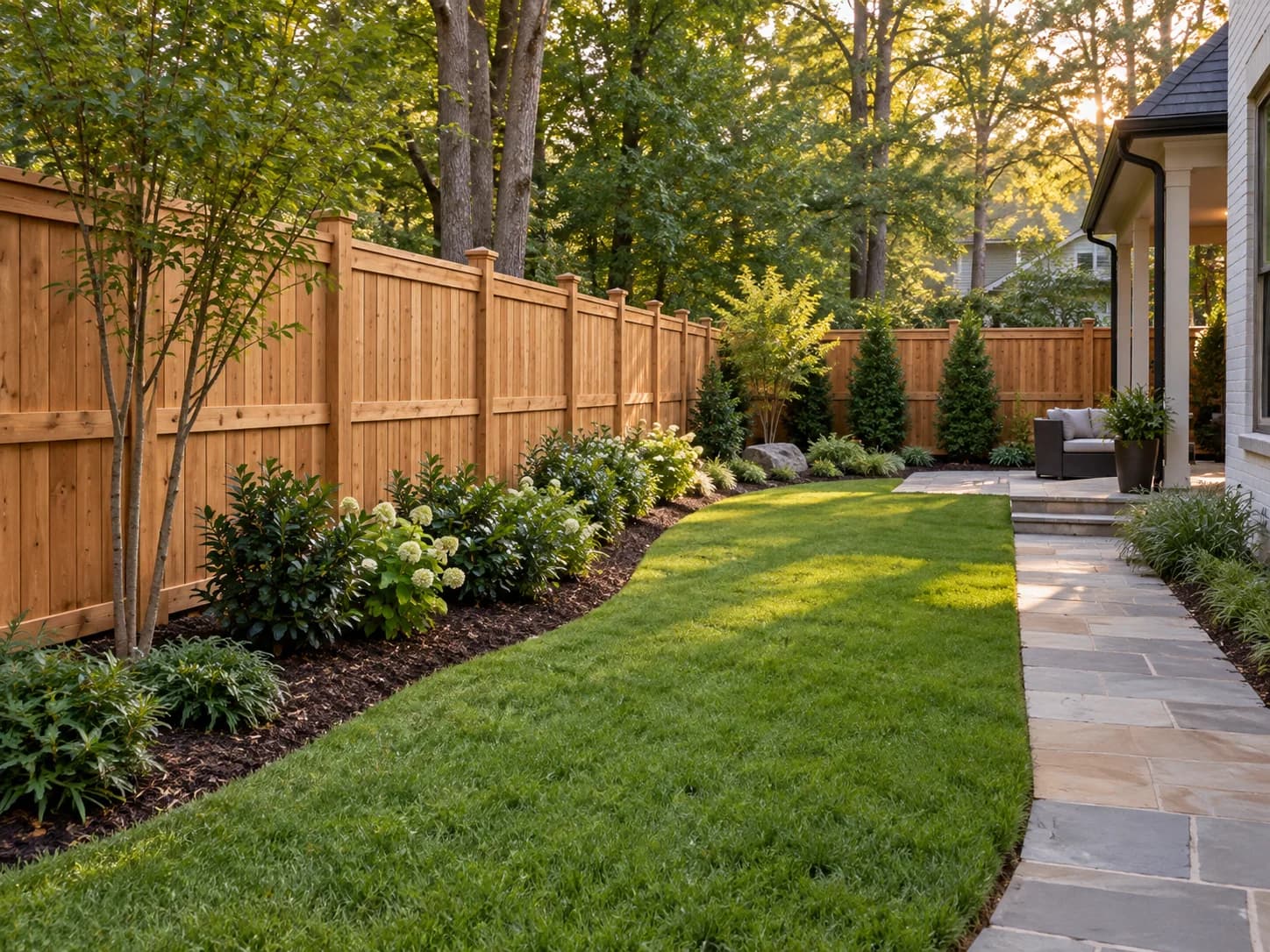 Landscaped Atlanta property